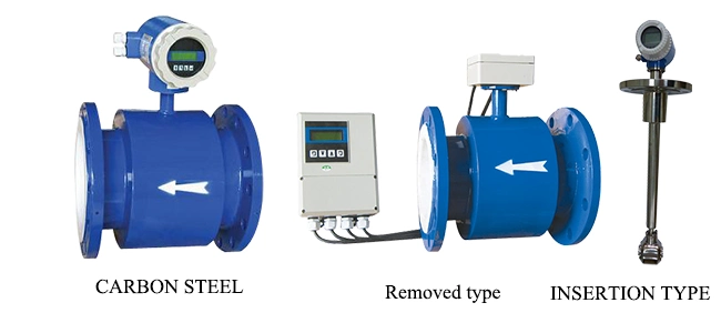 24VDC/220VAC Wastewater Magnetic Flow Meter with Transmitter Calibration Standard