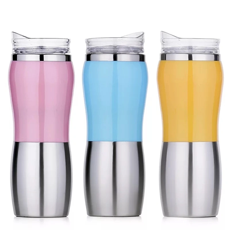 De conception OEM pour sublimation chauffé en acier inoxydable de tasse de voyage (SH-SC63)