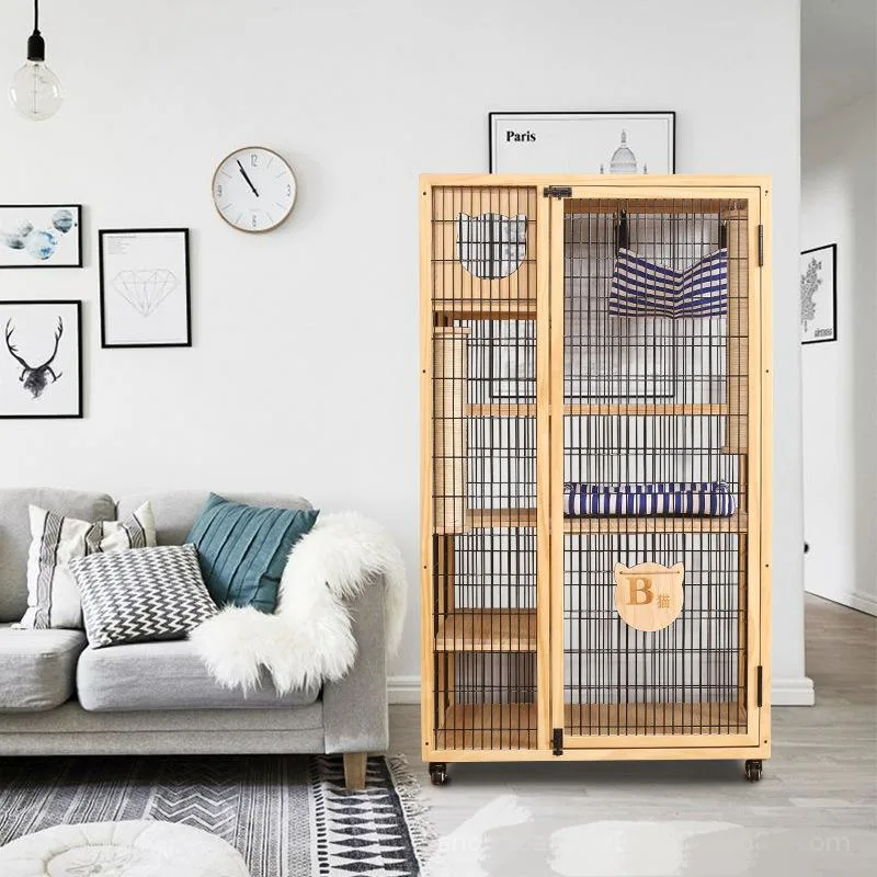 Cat&prime; S Wooden Cage-0001