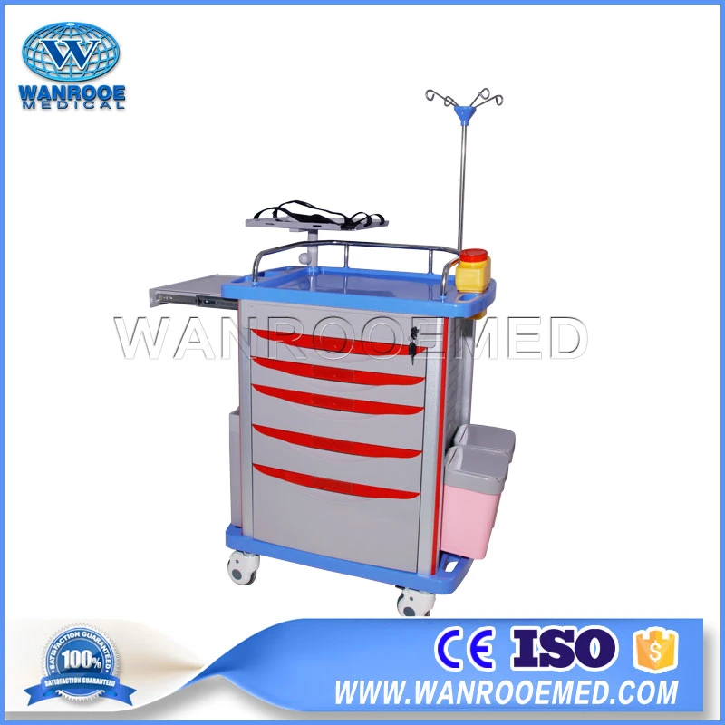 01 Seires ABS Medical Crash Cart/Hospital Furniture