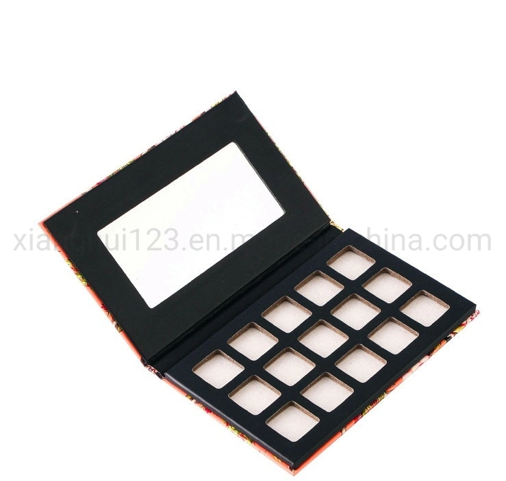 Magnetische Make-Up Lidschatten-Fall Verpackung Leerpapier Eyeshadow Box