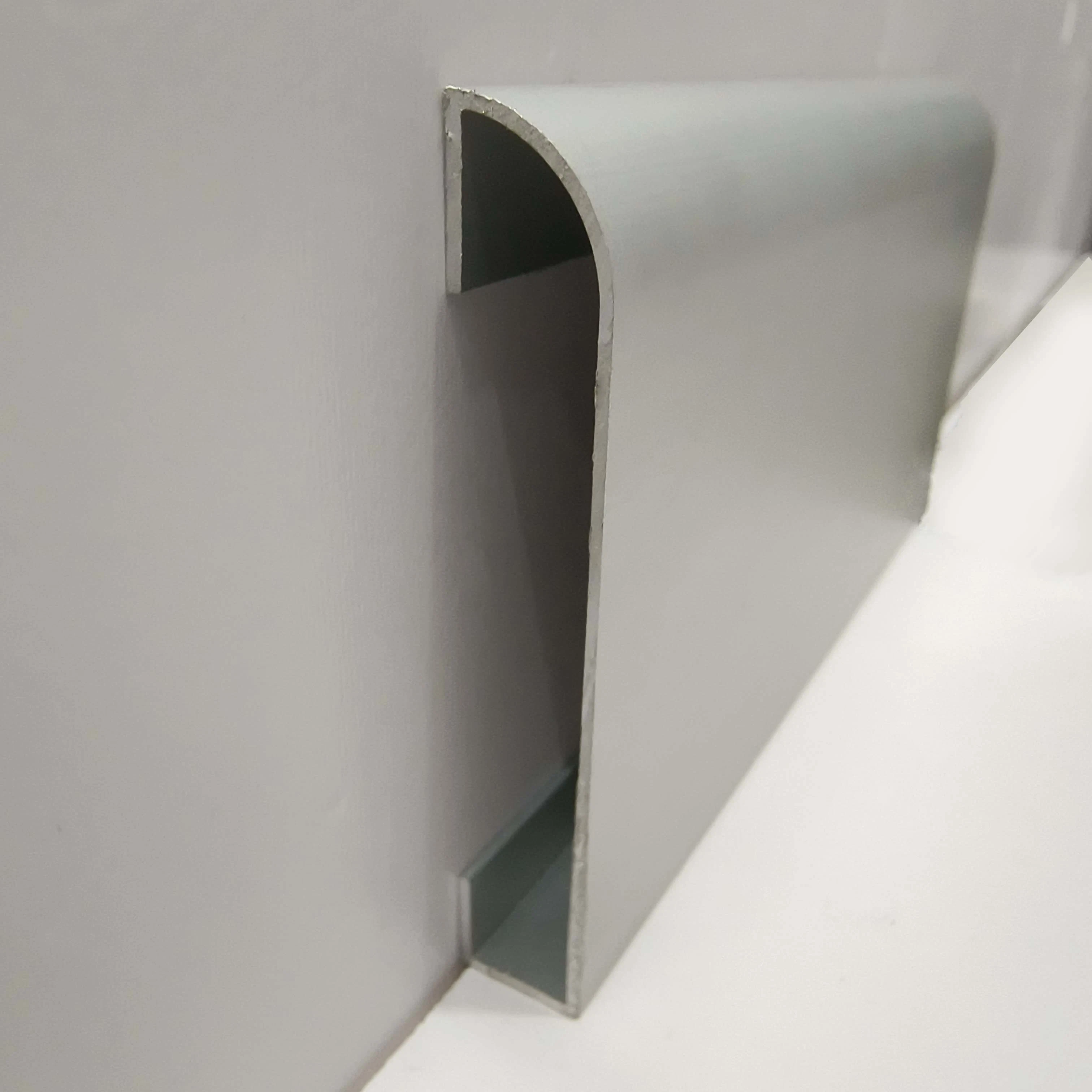 Waterproof Alunimun Skirting Board for Protective Decorative Wall