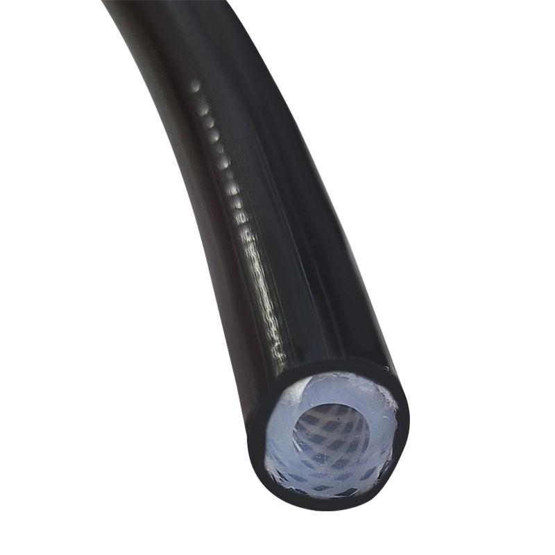 Universal suave y flexible trenzado recta Turbo tubo flexible de silicona el acoplador de tubo de admisión