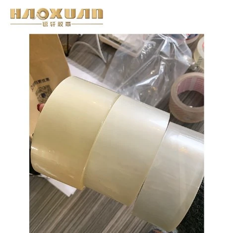 2019 China High Quality Crystal Clear BOPP Film Jumbo Roll Custom Adhesive Tape for Carton Sealing & Packing