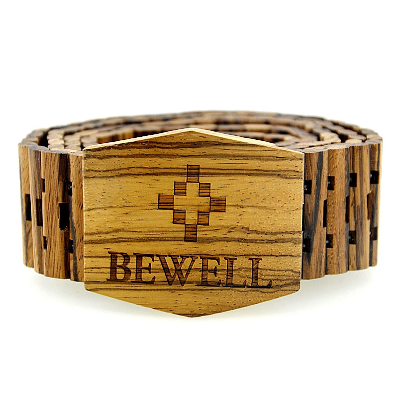 Custom Logo Fashion Men Wooden Belt From China