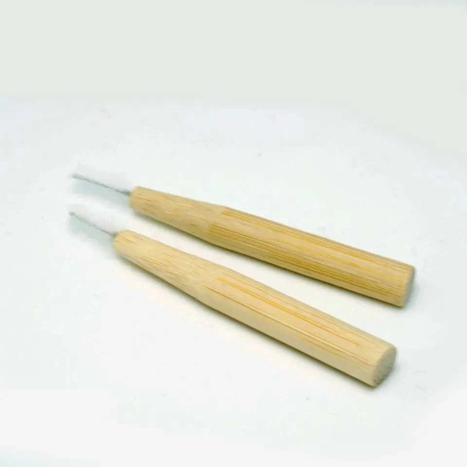 Custom Logo Eco-Friendly Bamboo Interdental Brushes Denta Floss Interdental Cleaners Teeth Brush Toothpick Oral Care Tool