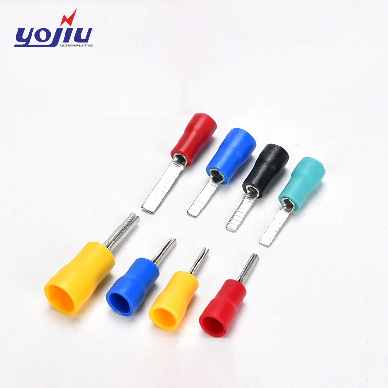 Pin Shape Insulated Cord Electrical Terminal Connector