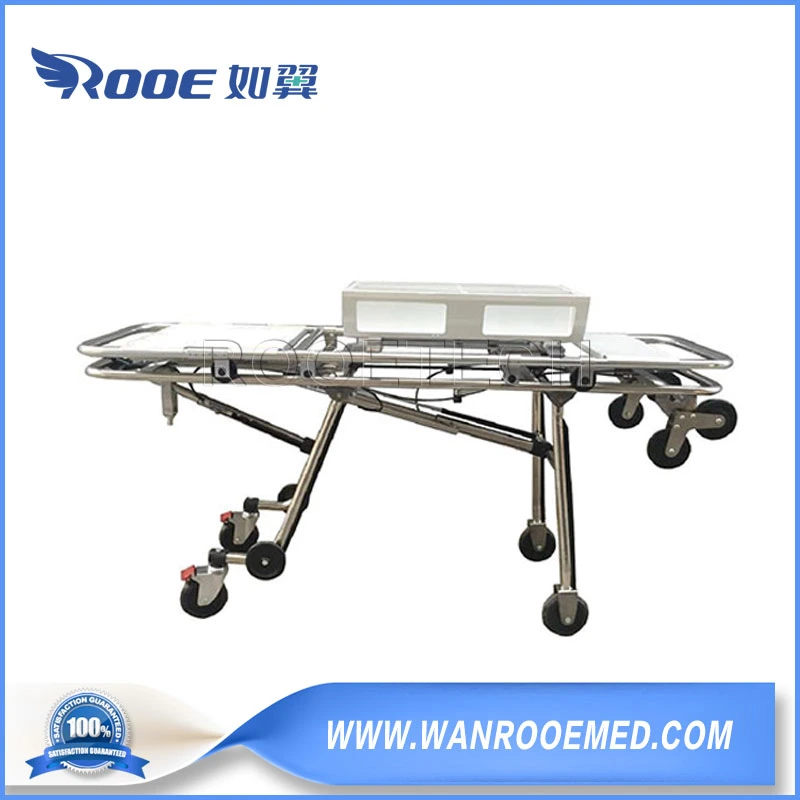 Ea-3b4 Neonatal Incubator Transport Stretcher Trolley with a Separable Stretcher