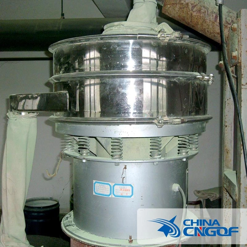 Prix d'usine en Chine Tamis d'amidon de qualité alimentaire Machine vibrante ronde à tamis rotatif écran vibratoire