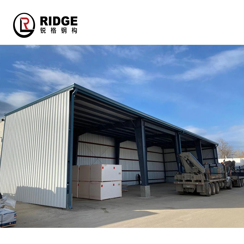 Prefabricated Light Steel Structure Framing Warehouse Drying Shop with Plant Layout