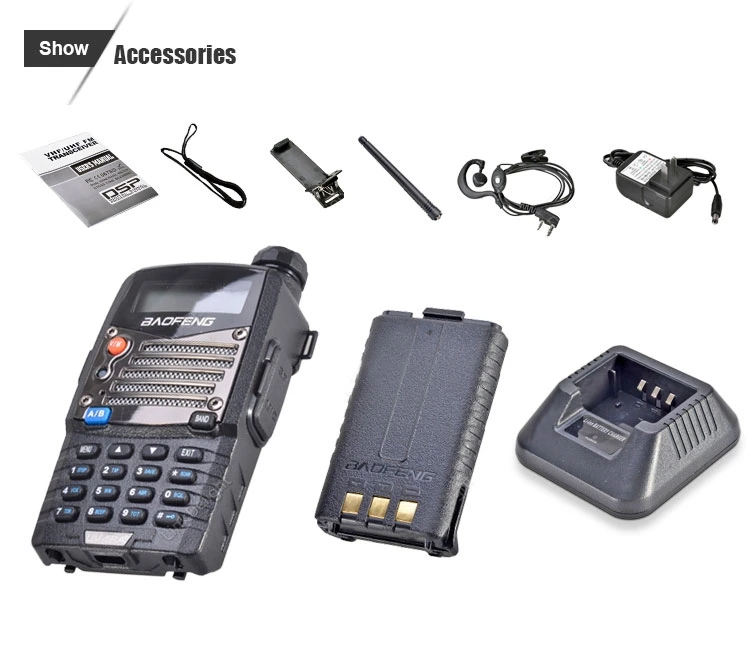 Baofeng UV-5ra+ Dual Band Military Hf Transceiver