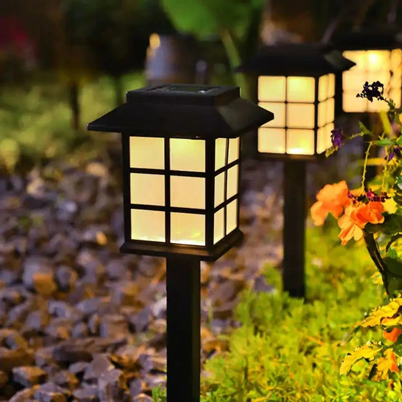 Waterproof Outdoor Higher Larger Flickering Flame Solar Torch Lights for Pathway Landscape LED Solar Street Lamp