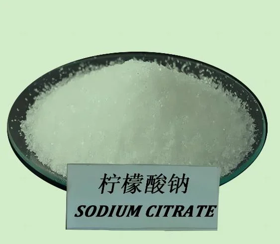 Hot Sale Sodium Citrate Food Grade with ISO FDA Kosher Halal