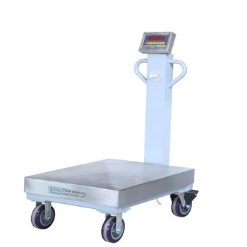 100kg 500kg Digital Balance CAS Warehouse Postal Movable Dynamic Weighing Scale