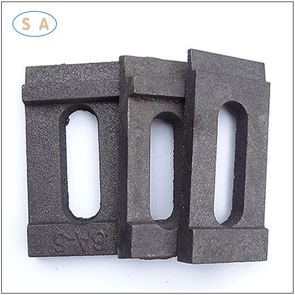 OEM Casting Railway Track Press Plate for Mining Fasteners Track Press Plate