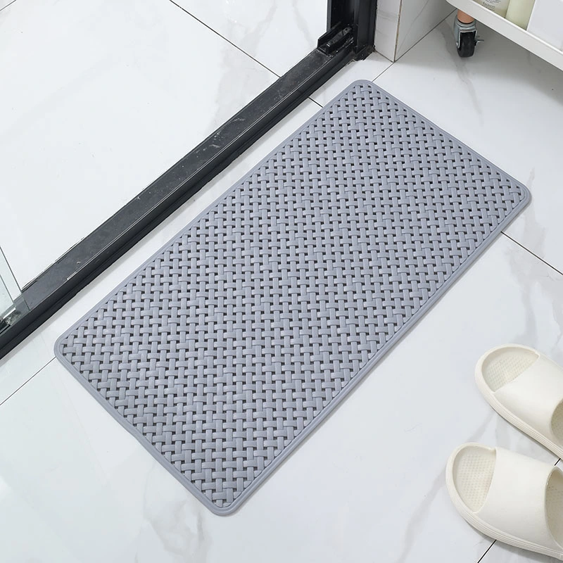 Customized Shape Thickened Absorbent Anti-Slip Safety Bathtub Shower Mat