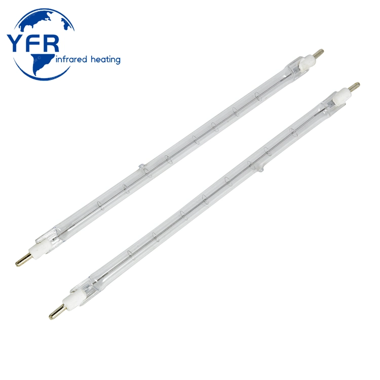 800W Quartz Glass Infrared Halogen Heating Tube for Pet Blowing Machine