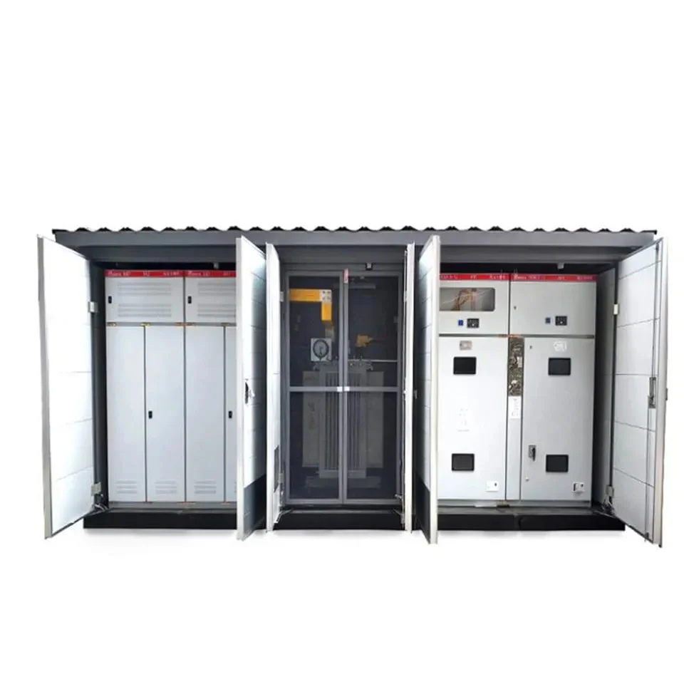 European Type Substation, Power Transmission/Supply Prefabricated Substation, Combined Substation