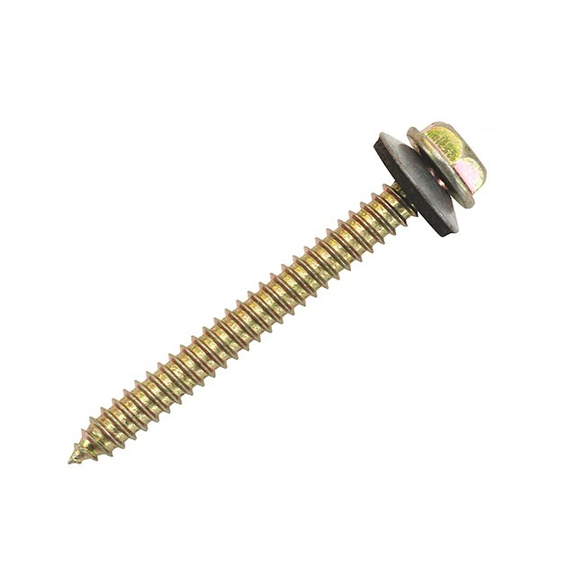 ANSI JIS Customized Logo Wafer Head Self Drilling Screw Nail