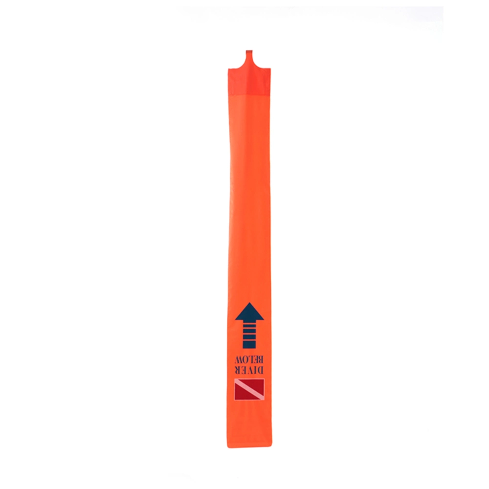 High Visibility Inflatable Marker Buoy Diving Surface Signal Marker Buoy with Storage Bag Ci15430