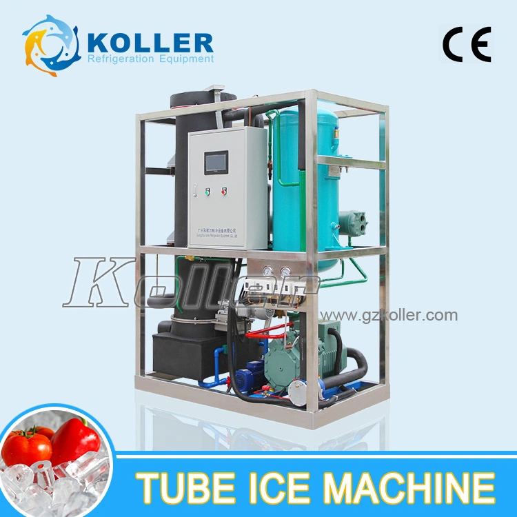 CE Approved 2tons/Day Tube Ice with PLC Controller (TV20)