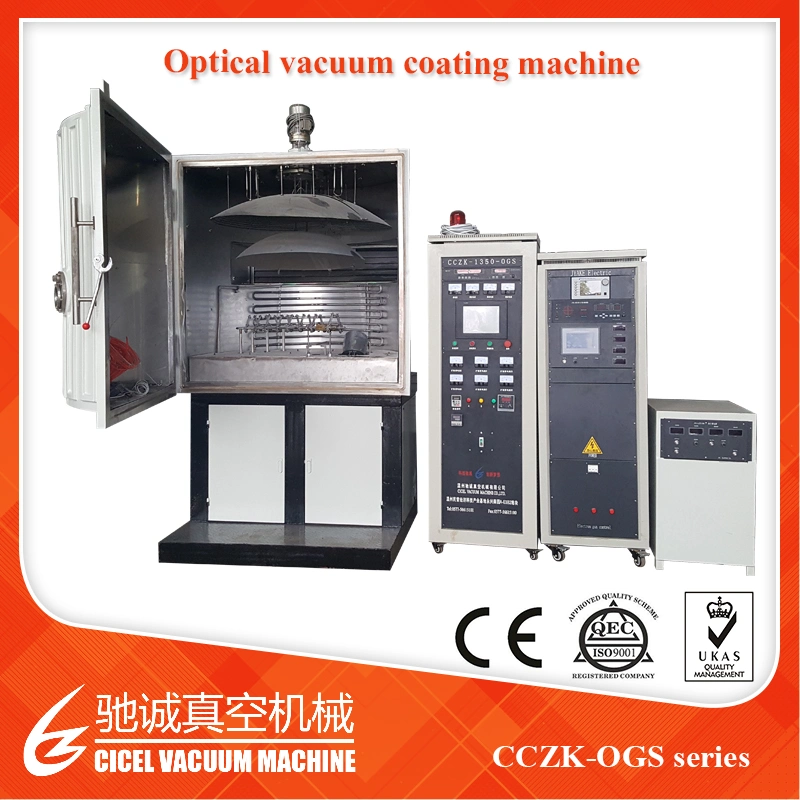 Sun Glasses Case Optical Coating Machine/ E-Beam PVD Vacuum Coating System