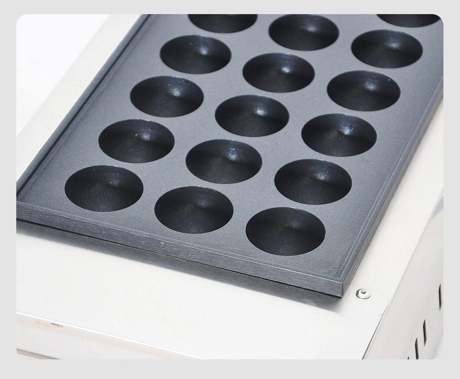 New Design Stainless Steel Material Takoyaki Pan for Sale