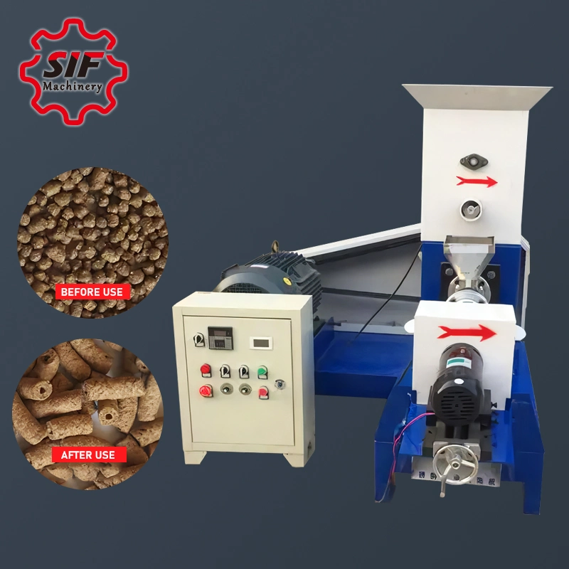 Sif Animal Aquarium Pet Food Plant Production Line Extruder