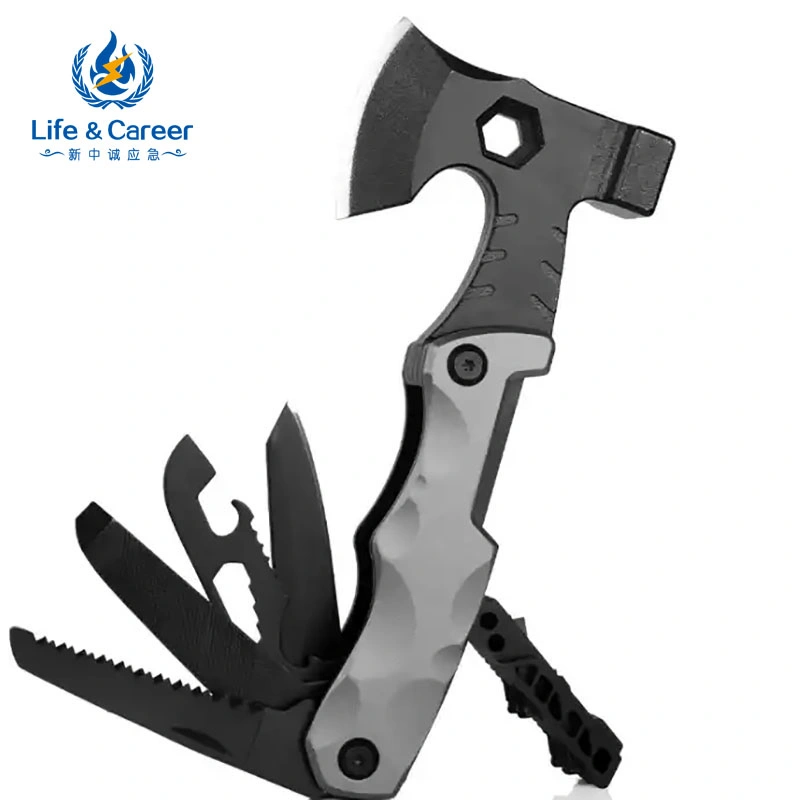 Fabricante Atacado Woodworking Nail Claw Hammers Outdoor Camping Multifunctional Outdoor Ferramenta de campismo