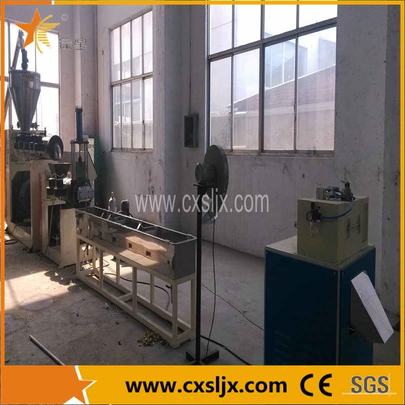 PE/PP/PVC Two Stage Waste Recycling/Granulating/Pelletizing Line