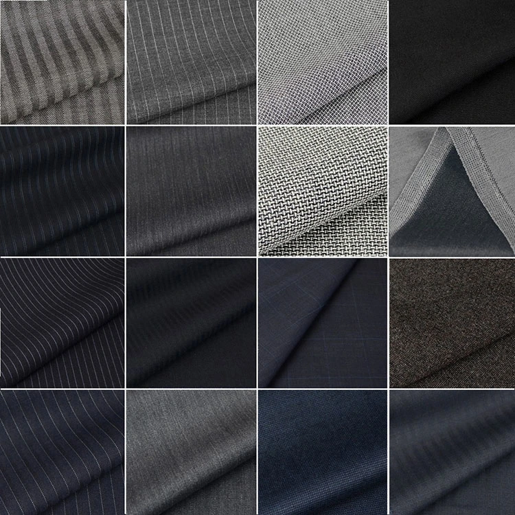 Factory Produce English Selvedge Worsted Checks Dying Cashmere Rayon Polyester Wool Fabric