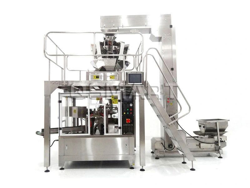 Les machines de conditionnement automatique le thé de fèves de café en poudre Machine d'emballage des aliments de collation