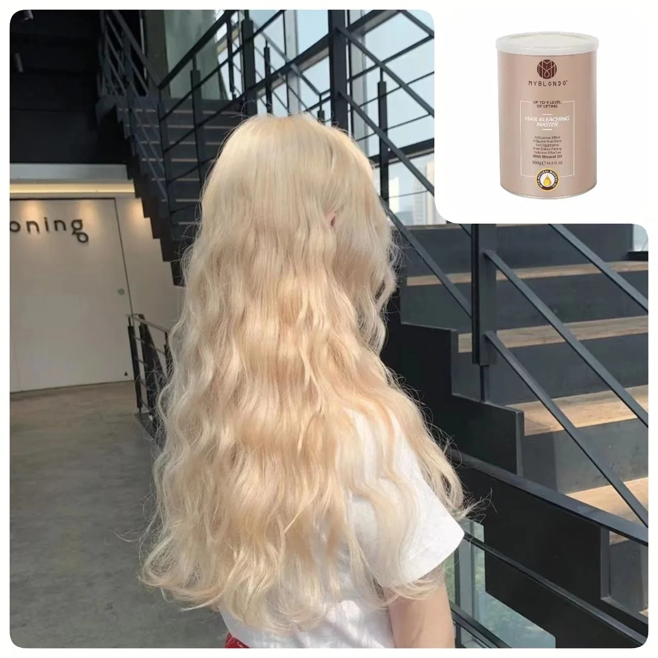 Direct Factory Offer Hair Decolor Powder Dust Free Hair Dye Bleach Powder Professional Bleaching Powder in Bulk