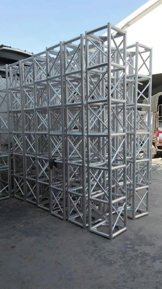 Outdoor Lighting Exhibition Square Truss Portable Aluminum Stage Roof Truss