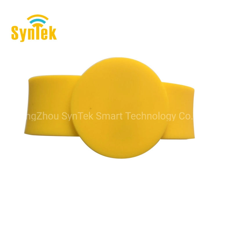 Medical Grade Silicone RFID 13.56MHz Wristband