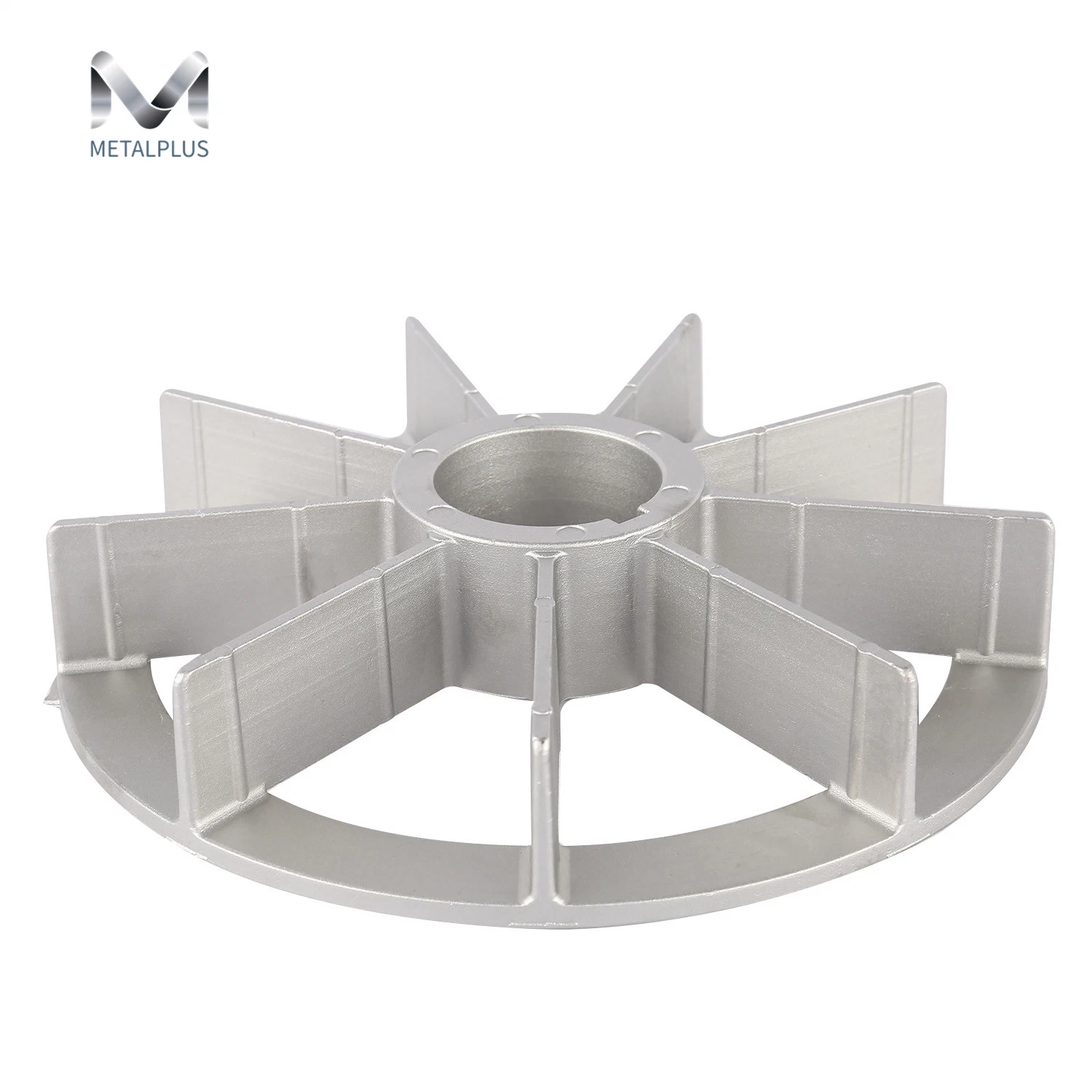 ADC12 White Powder Coated Cast Light Housing Die Casting Heat Sink Housing