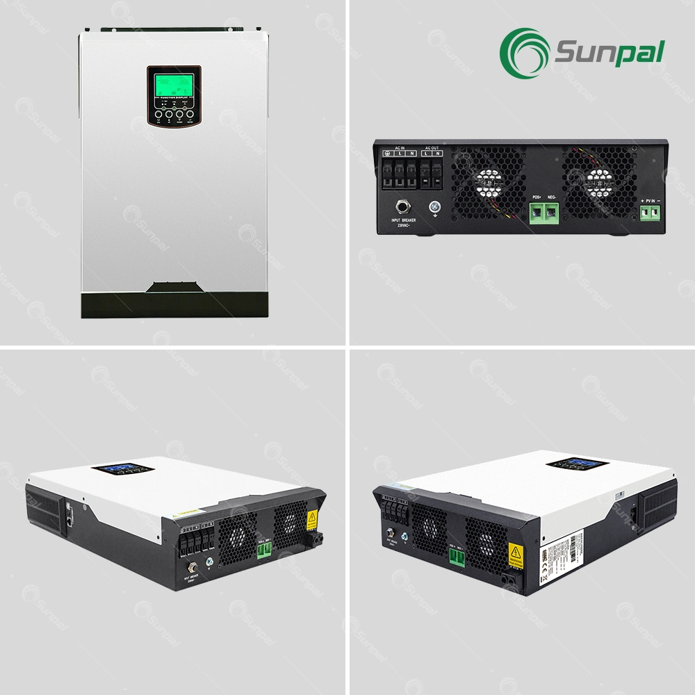 Sunpal 48 Volt Dc To 230 Volt Ac Solar Power Hybrid Inverters 3 Kva 5 Kva Off Grid Inverter With Charger Kit For Home Use