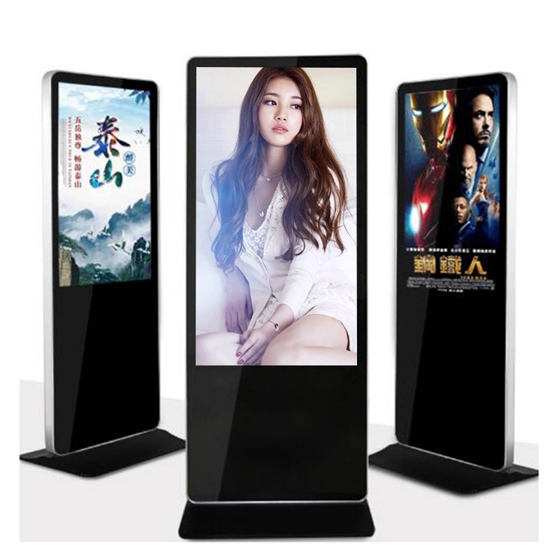 La publicidad en pantalla táctil LCD en el equipo de marketing electrónico para interiores