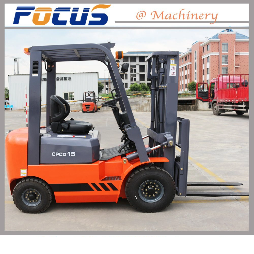 New 1.5ton Small Diesel Forklift, Used Forklift for Sale