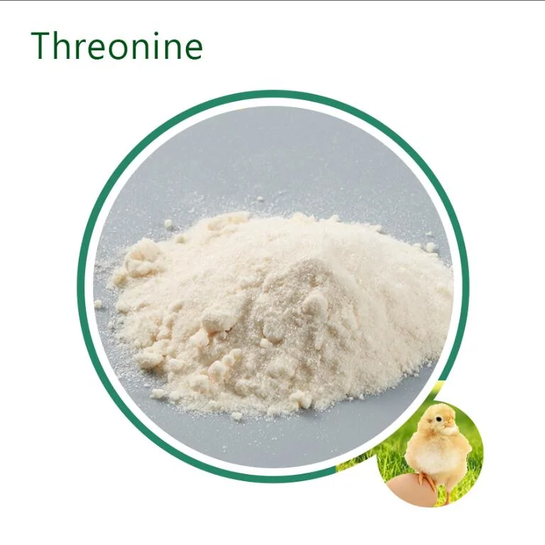 White or Light Yellow L-Threonine Powder with Fami-QS, ISO, FDA