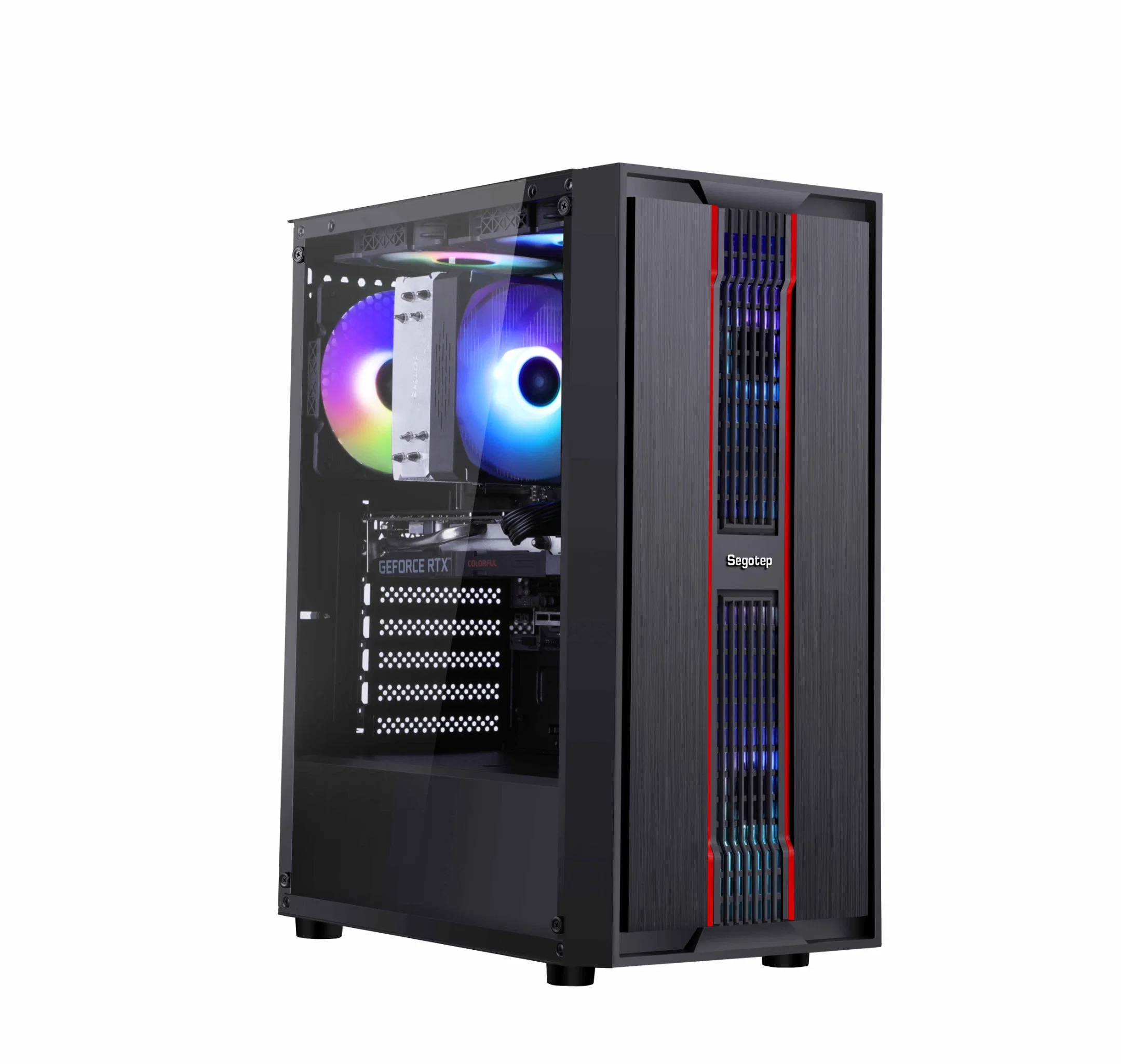 Segotep Prime G Max Business Case, ATX RGB Desktop PC Case