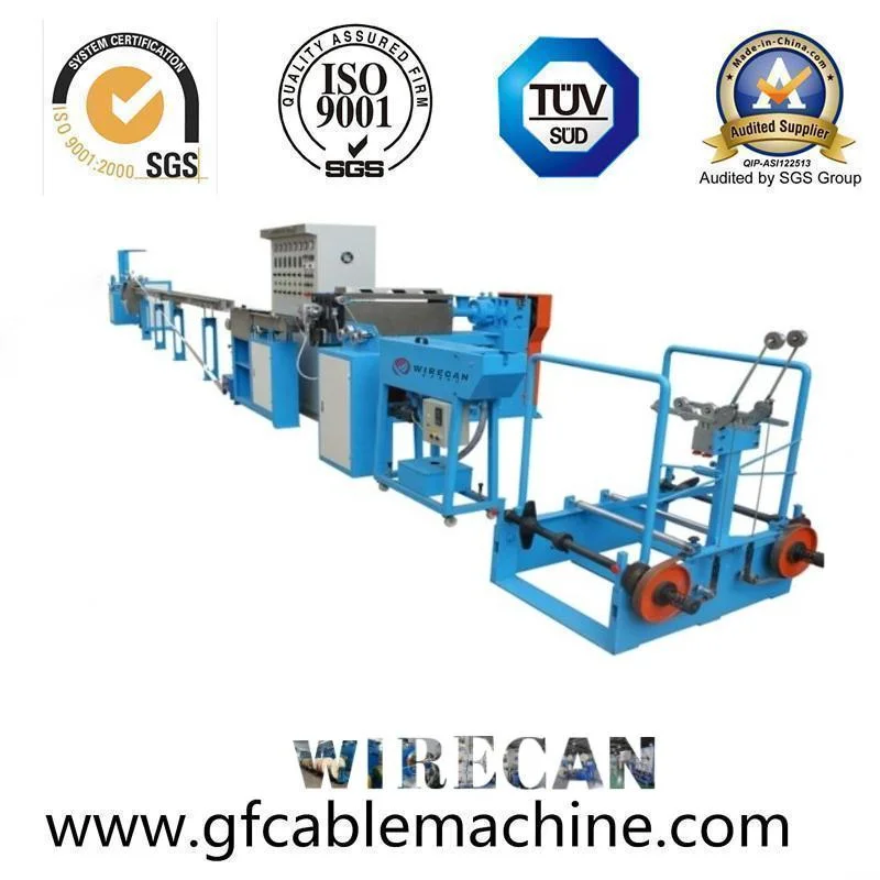 Building Wire Extrusion Production Line/PVC/PE Insulation Plastic Extruder