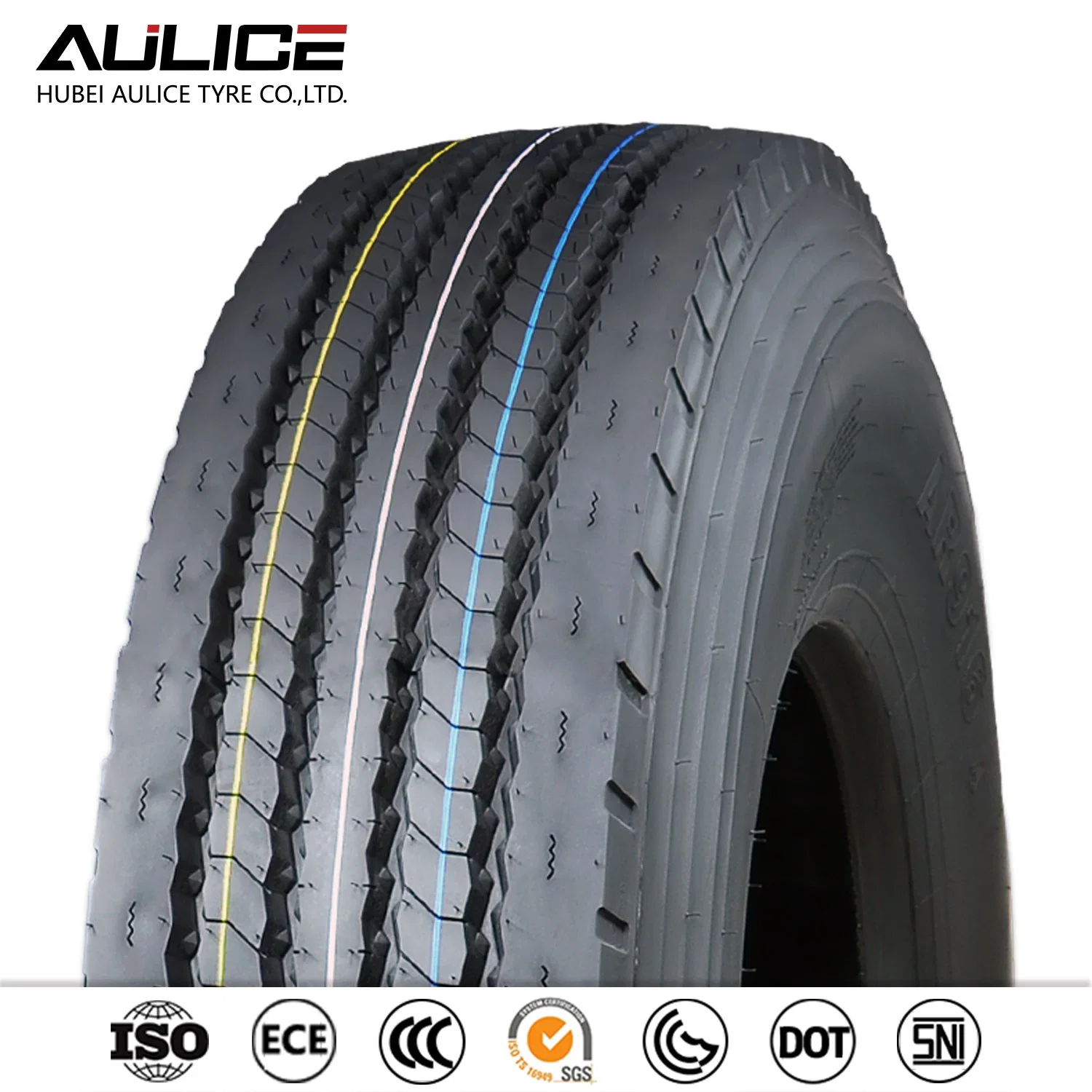 11R22.5 neumático de camión radial de acero, AR8181 AULICE TBR/OTR fábrica de llantas, neumáticos tubeless, fuerte tracción y agarre terreno superior