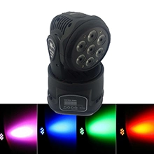 7*12W RGBW 4in1 LED Moving Head Wash Light