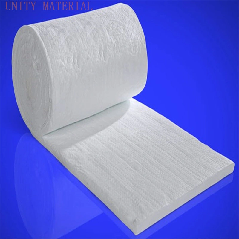 1260c 96 128 Kg/M3 50mm Thick Ceramic Fiber Blanket Roof Thermal Insulation Refractory Material