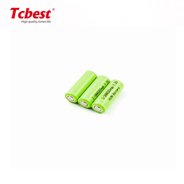 Economical 1.2V 3.6V 300mAh Rechargeable 2/3AAA NiMH Battery Pack for Solar Light