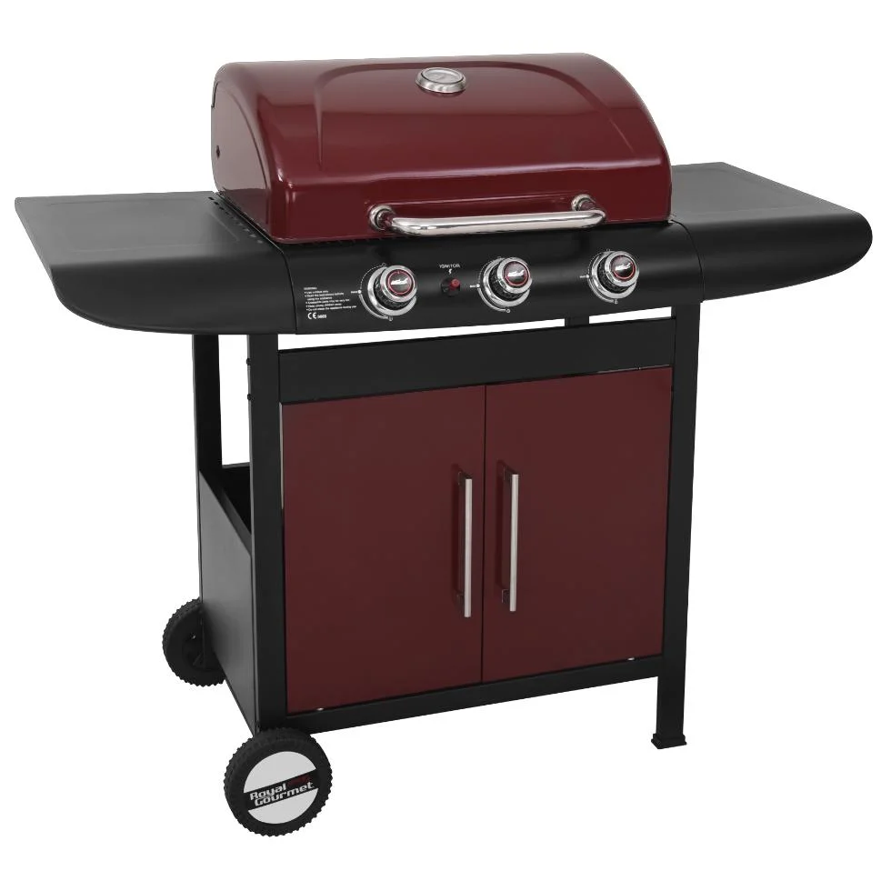 New Design Cheap Outdoor 3 Burner Gas BBQ Grill