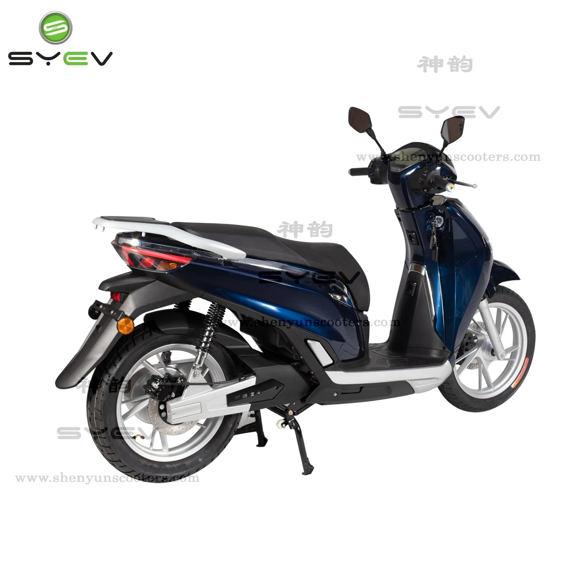 Fabrication 72V32ah 1500W Scooter moto électrique le plus durable avec Auto Bouton de démarrage à distance