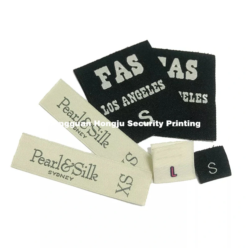 Professional Custom Brand Logo Woven Garment Label for Clothing/Shoe/Bag