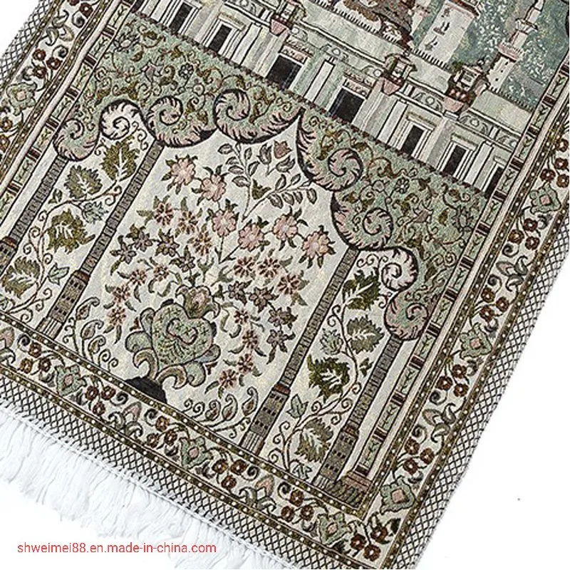 Prayer Carpet for Masjid Namaz Carpet Foldable Plain Modern Mosque Prayer Mat Janamaz in Arabic Musalla Mat Al Rawdah Rug